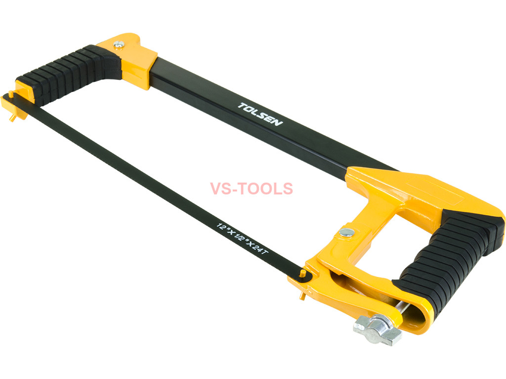 12inch 300mm Aluminum Hack Saw Handsaw Frame Blade Dual Rubber